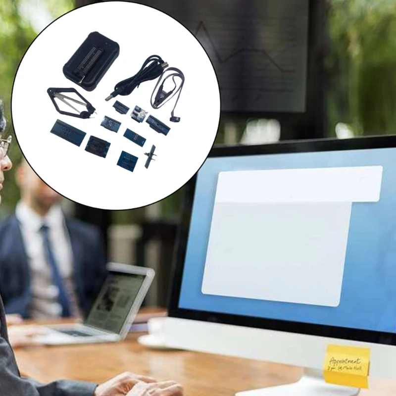 Профессиональный программатор TL866 3G T48 с 40-контактным разъемом ZIF и поддержкой