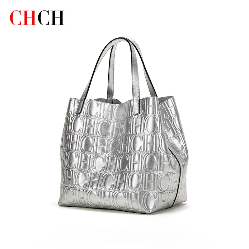 

Новинка 2022, Высококачественная роскошная сумка для покупок CHCH, Повседневная Дамская сумочка в стиле ретро, сумки-тоуты, сумка на плечо для женщин