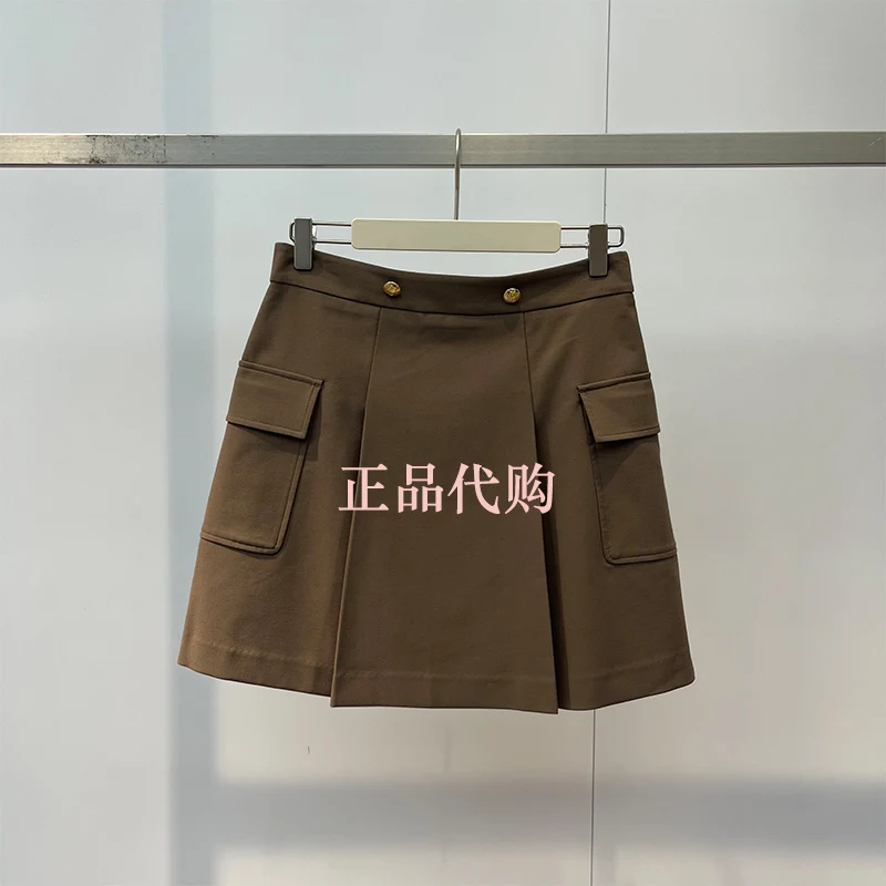 

Golf Fall 2023 New Fashion High Waist Slim A-line Skirt Versatile Preppy Short Skirt Women