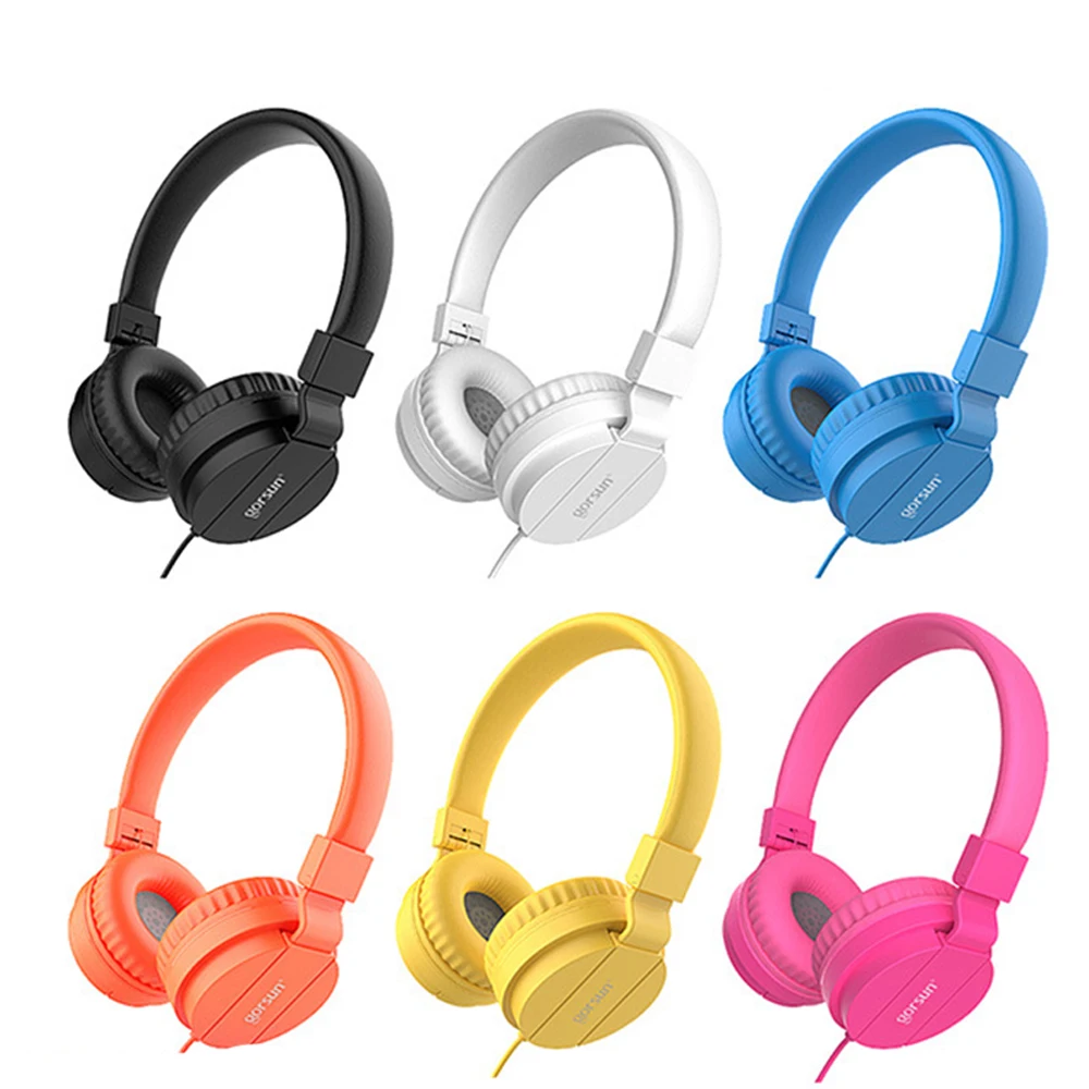 

GS-778 Удобная игровая гарнитура, проводная стереогарнитура для ноутбука, детские наушники, портативные наушники