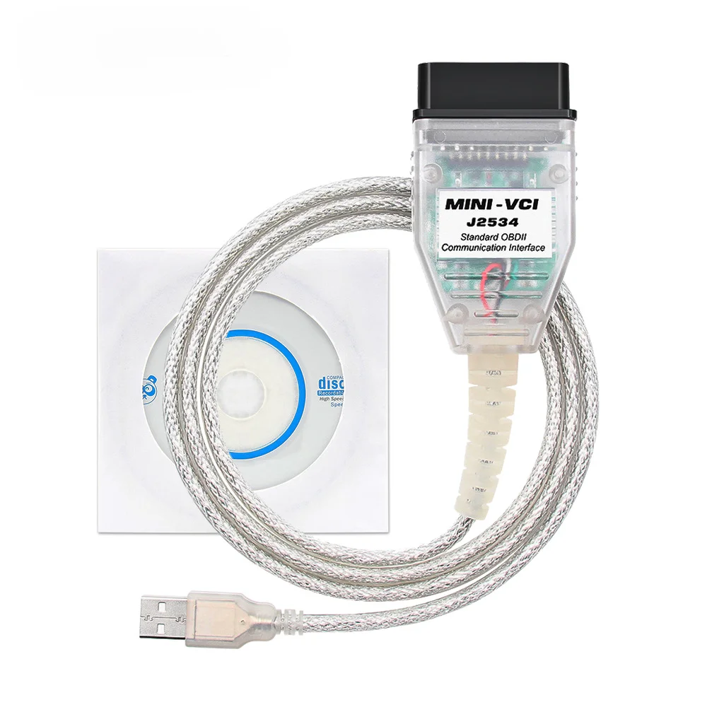

Mini VCI Car Diagnostics Cable for Toyota TIS Techstream V18.00.008 FTDI Chip Minivci J2534 OBD2 Interface Vehicle Diagnosis
