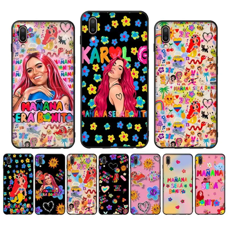 

Karol G Manana Sera Bonito Phone Case for Vivo Y91C Y11 17 19 17 67 81 Oppo A9 2020 Realme c3 cover