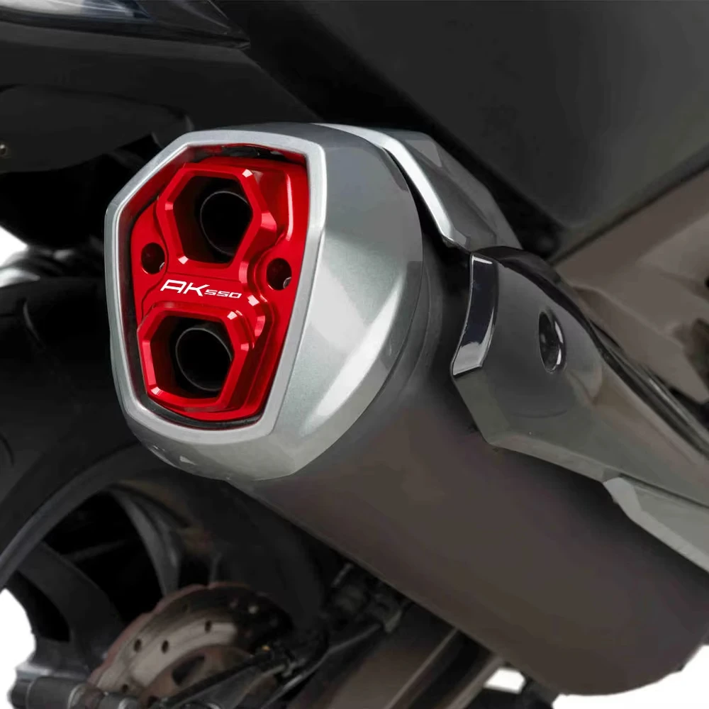 Фото Выхлопная крышка мотоцикла для KYMCO ak550 PREMIUM, аксессуары 2022 2023 2021 2018 2017 AK550, задняя накладка на выхлопную трубу AK 550 №4