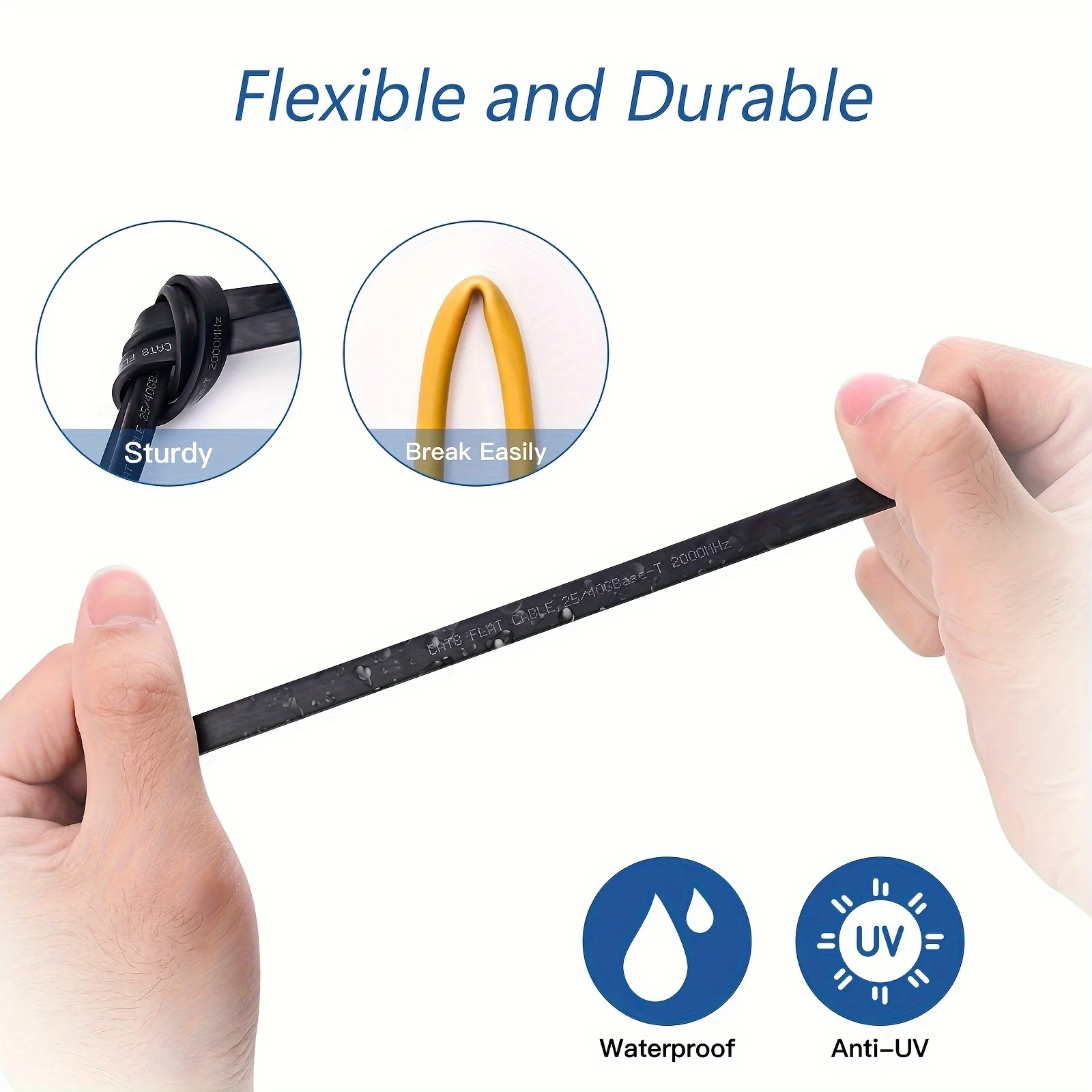 Ethernet-кабель Hannord CAT8 40 Гбит/с 2000 Мбит/с