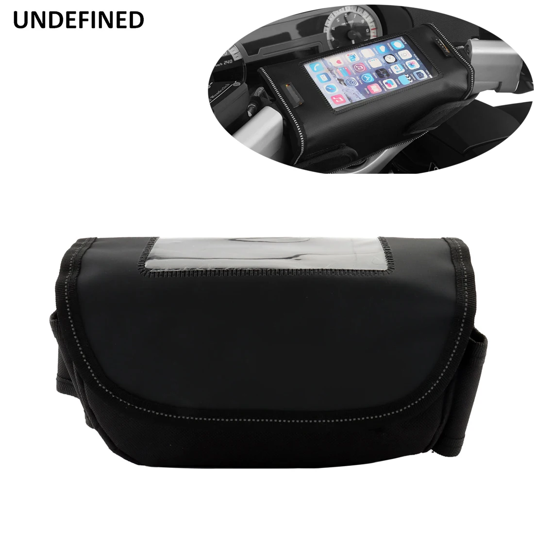 

Motorcycle Handlebar Bag Waterproof Storage Bags For BMW R1200RT R1250RT K1600GTL R1100RT R1150RT R850RT R850R Travel Bag Black