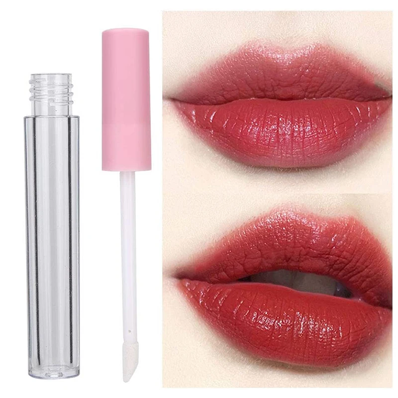 

10 Pcs 2.5ml Empty Transparent Lipgloss Containers Tubes Round Clear Cosmetic Lipgloss Tube Packaging Lip Gloss Tubes With Wand