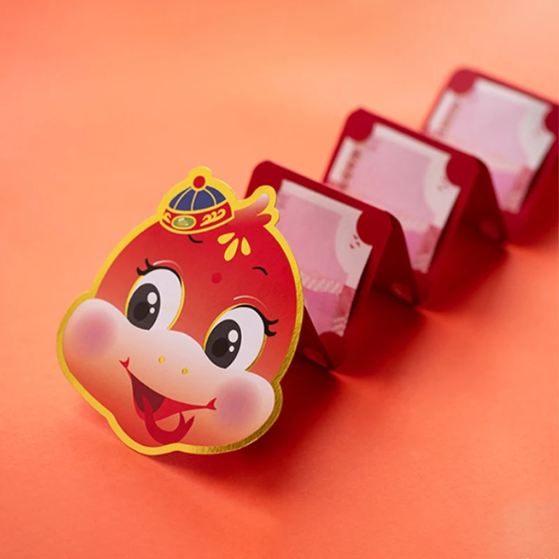 Складной красный конверт китайский Новый год Evelope весенний фестиваль счастливый