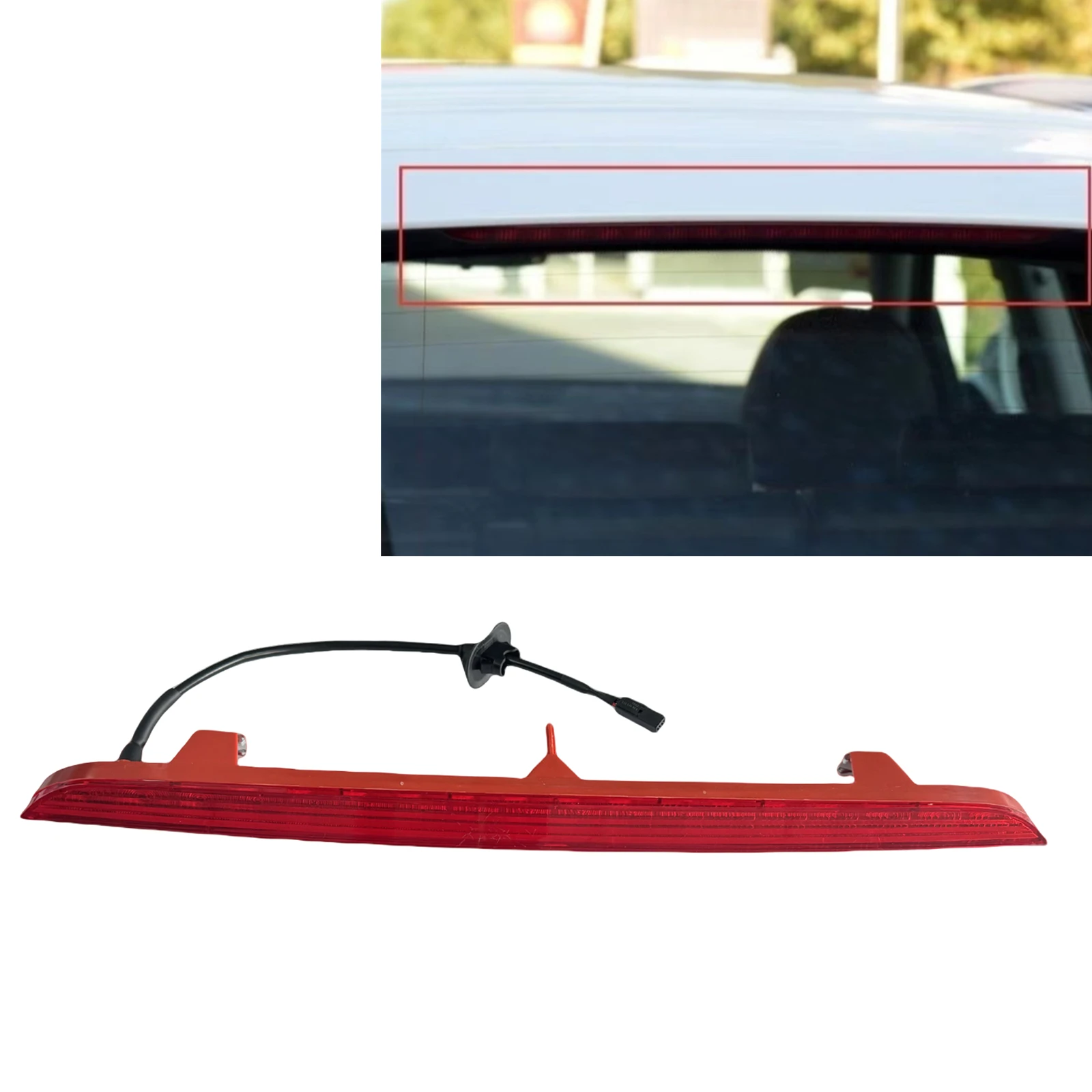 

Для Audi Q5 2009-2018 8R0945097 задний дополнительный стоп-сигнал, задний центр, третий указатель поворота, парковочный высокий стоп-сигнал, задний фонарь