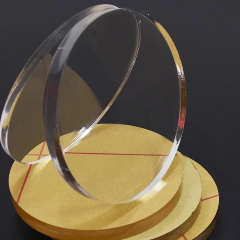 Прозрачные литые акриловые круглые диски качественные листы режущие формы из