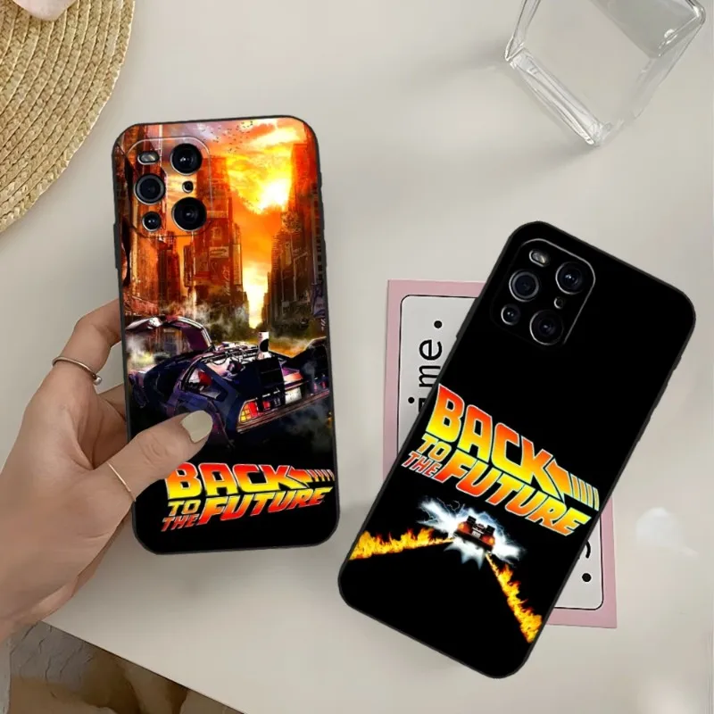 

Back To The Future Phone Case For OPPO Reno 6 Pro 7 Find X3 Neo A54 A55 X5 A16 A57 A92 A93 A74 A94 K9 K9S Back Cover