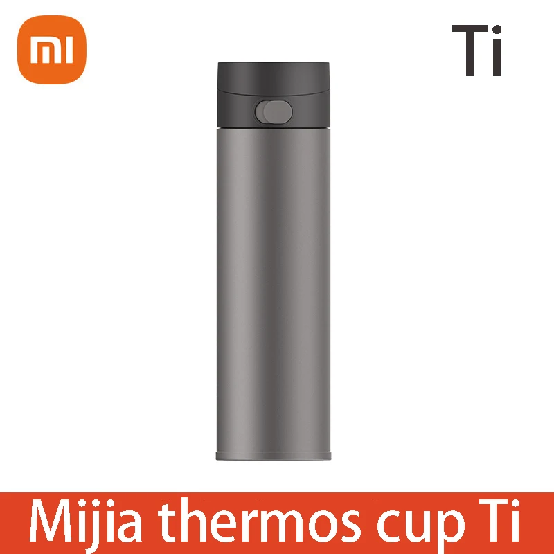 

Термос XIAOMI mijia Cup Ti TA1 из чистого титана, 6 часов сохранения тепла, медицинский материал, не вредный тяжелый металл, напиток для здоровья