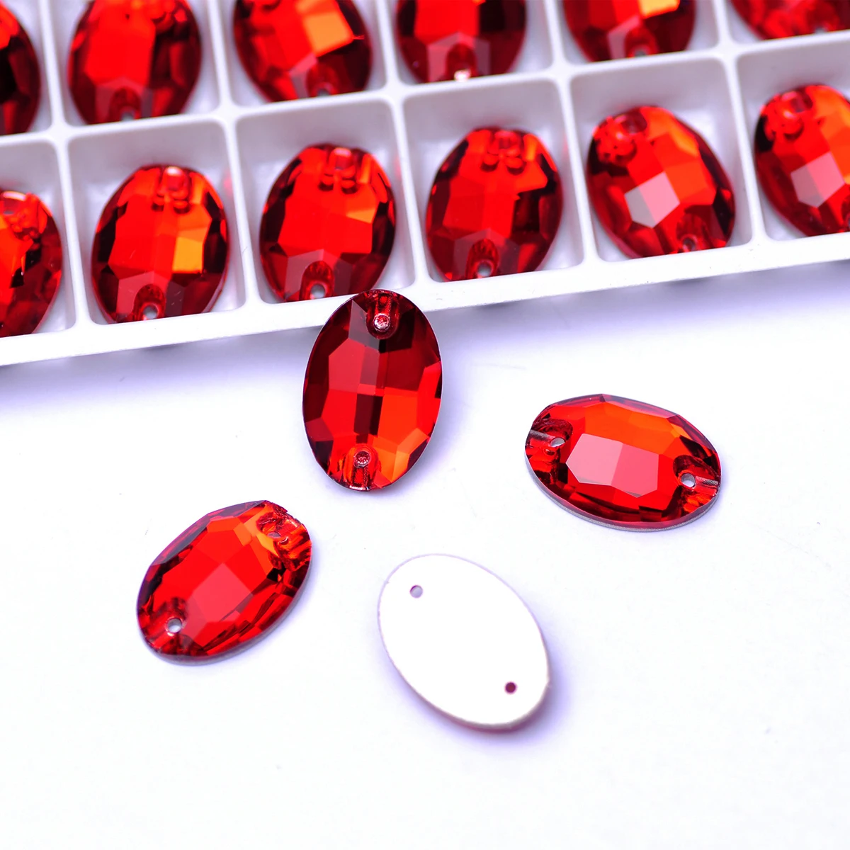 CTPA3bl 3210 Bling Crystal светильник Siam Red Sew On Стразы Glass Crystal Dress Stone камень овальной формы для одежды