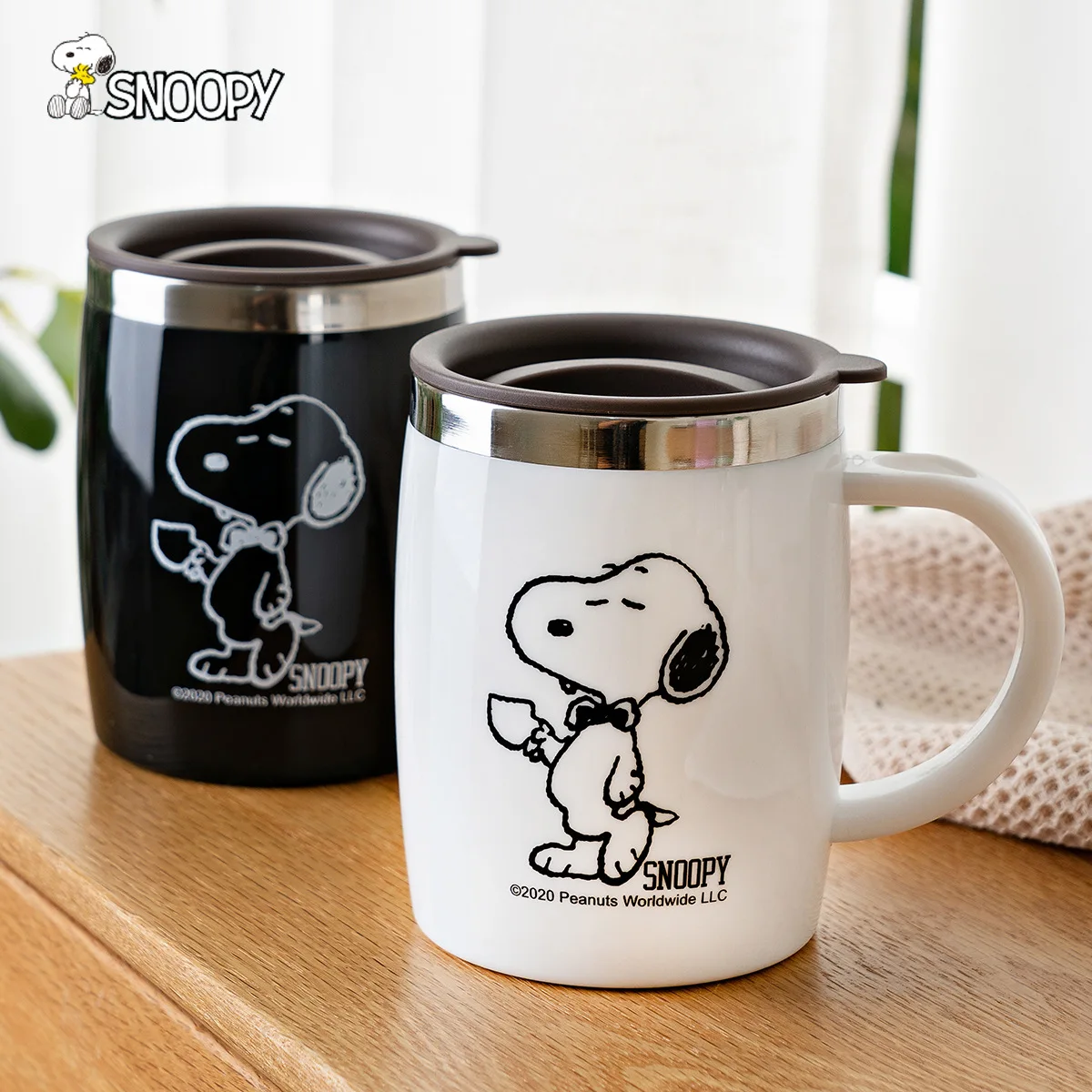 

Новый милый мультяшный термос большой емкости 450 мл Snoopy Kawaii 304 из нержавеющей стали