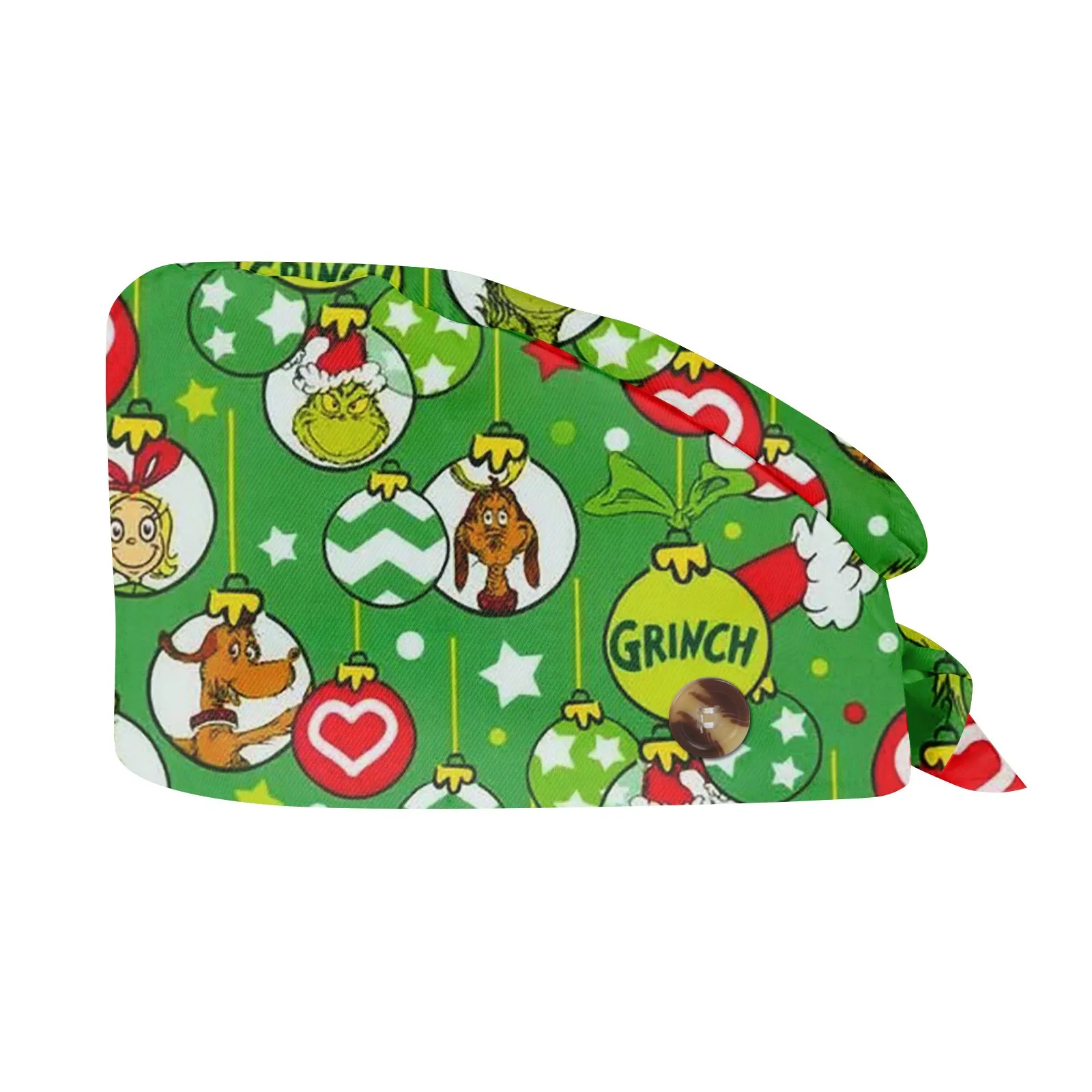 2024 Рождественская Специальная Регулируемая Хирургическая Шапочка скраб-шапочка