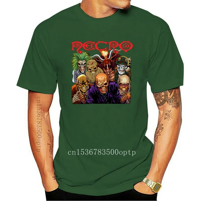 

Мужская одежда NECRO Merch Tee Death рэп-группа Hiphop Ron рядница футболка