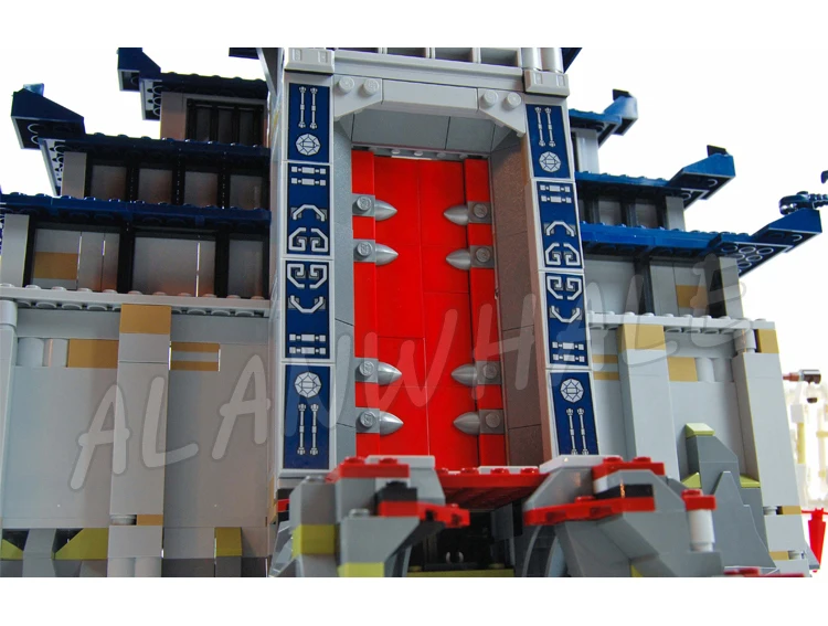 1449 шт. Храм Шиноби идеальное оружие функция трапециевидной формы guardian джунглей