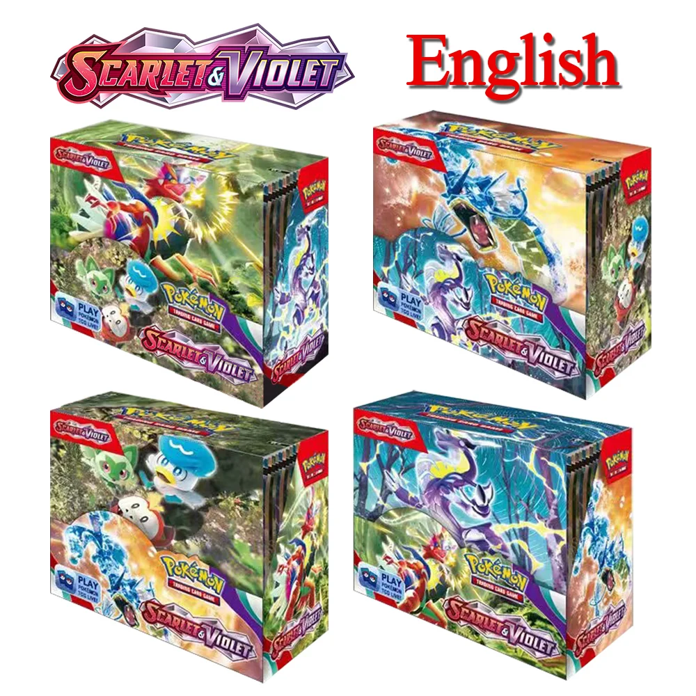 

Pokemon Card Scarlet Violet Crown Zenith Silver Tempest Astral Radiance Brilliant Stars Booster Box Lost Origin Trading Toy