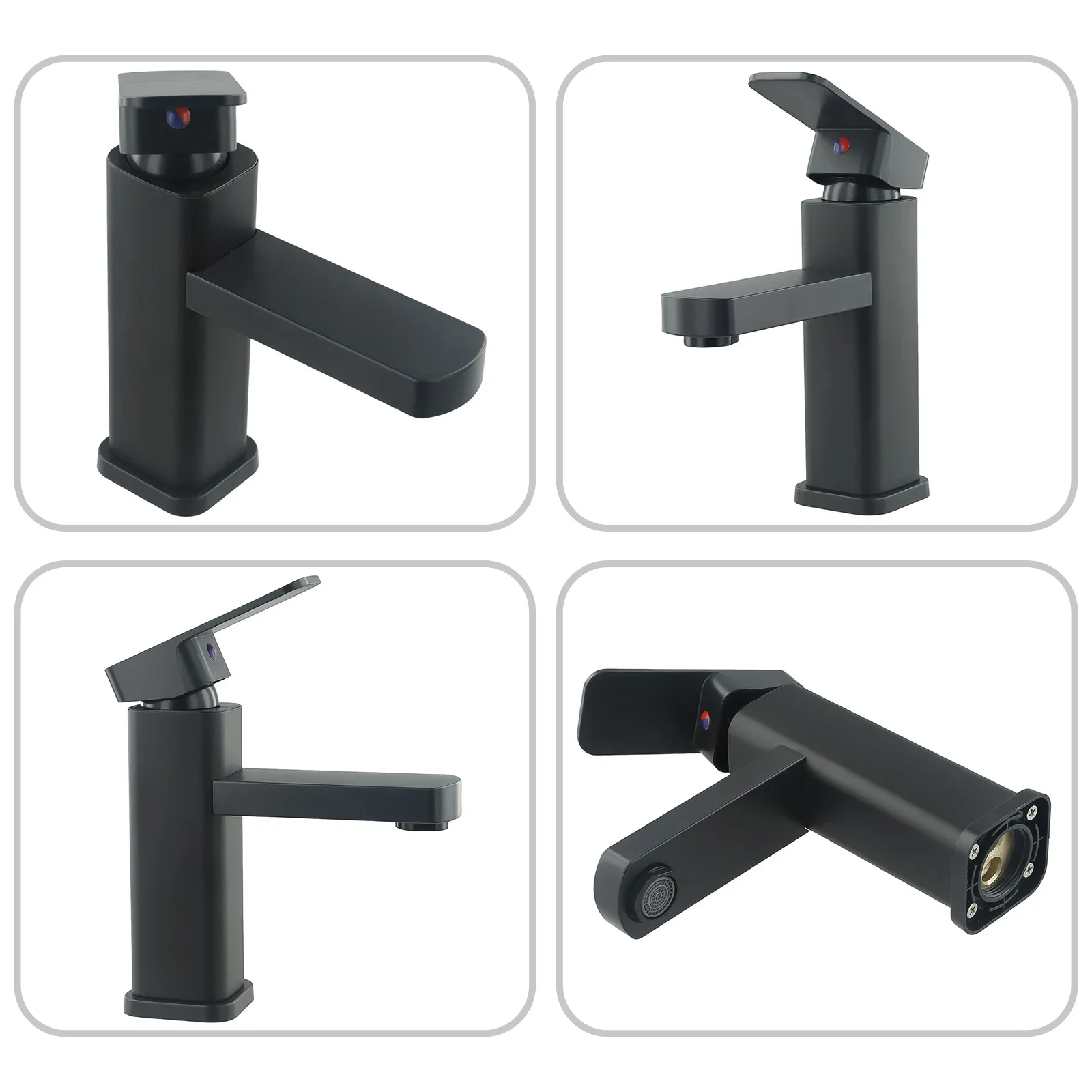 Смеситель для раковины из нержавеющей стали водопад 1 шт.