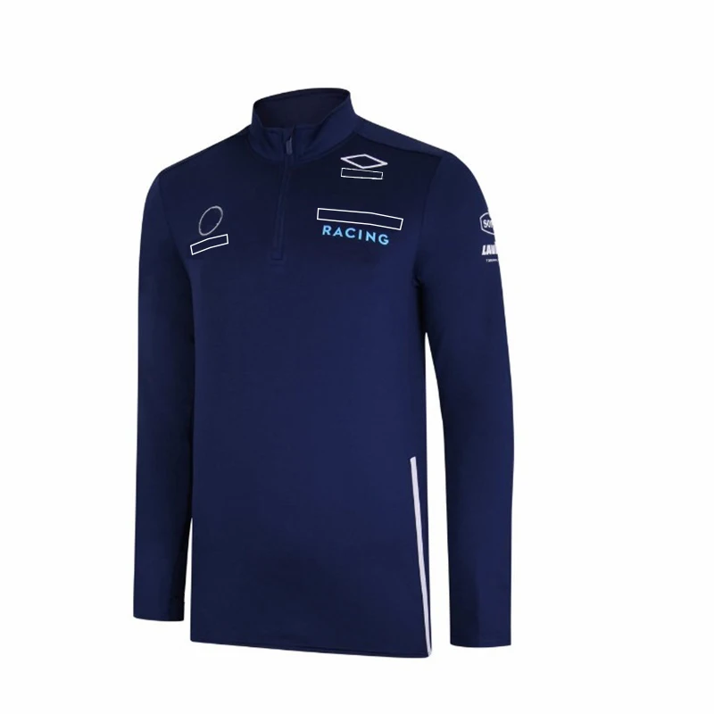 F1 tuta da corsa Casual da uomo calda sottile felpa con cappuccio in pile Formula 1 Alpine F1 Team Zipper maglione nuova giacca 2021 F1
