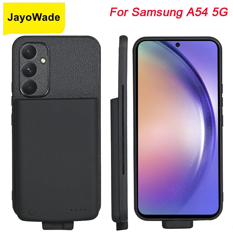 

Чехол JayoWade 5000 мАч для Samsung Galaxy A54 5G, чехол для телефона Samsung Galaxy A54, чехол для зарядного устройства, чехол для внешнего аккумулятора