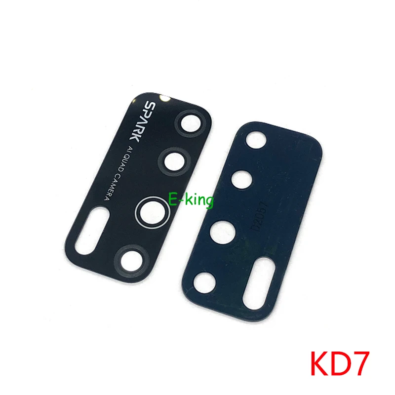 Стеклянная крышка объектива задней камеры для Tecno Spark 2 3 4 5 6 7 8C Go Air Pro шт. запасные