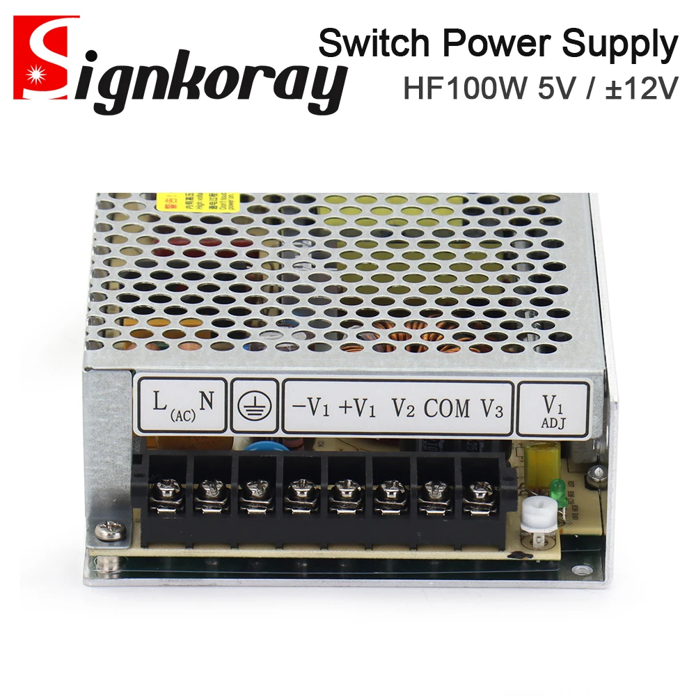 Источник питания SignkoRay HF100W-T-A DC5V12A +12V2A-12V1A с тройным выходом HF100W-D-L ±15V для