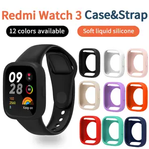 mobistyle Soft Silicone Wristband smartwatch Strap Compatible only for  Redmi Watch 2 Lite/Redmi GPS Watch (Pink) WATCH NOT INCLUDED