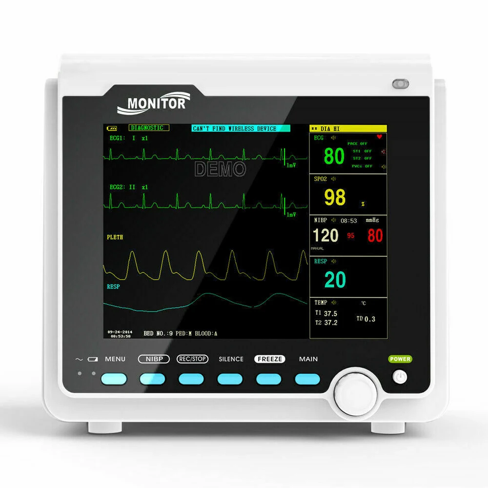 

Ветеринарный монитор для пациента CMS6000VET, 6 параметров, ЭКГ, RESP, SpO2, PR, NIBP, аппарат для контроля сердечного ритма для ветеринарии с ETCO2