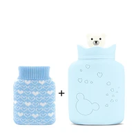 cute hand warm hot water bottle mini hot water bottles portable mini hand warmer girls pocket microwave heating bag
