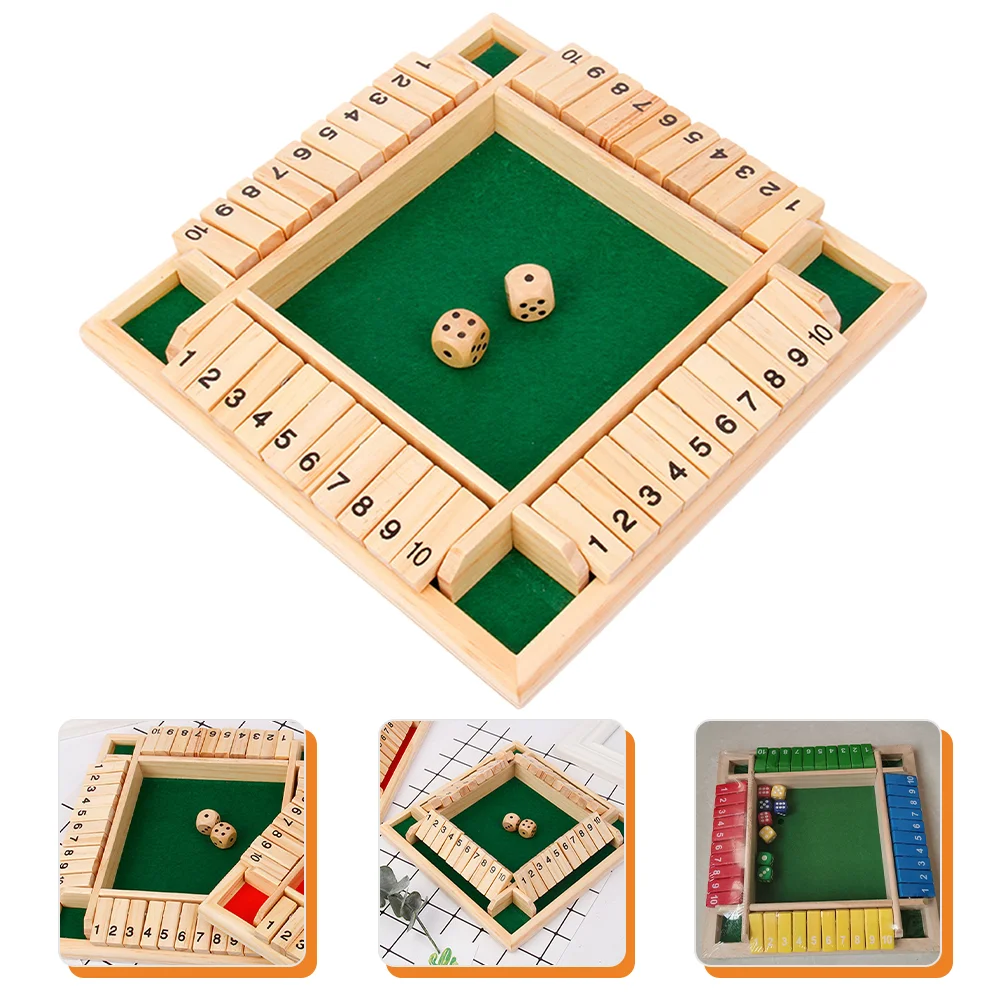 

Game Box Board Shut The Dice Family Wooden Games Pub Math Tabledrinking Numbers Travel Strategy Party Night Desktop Toys Way