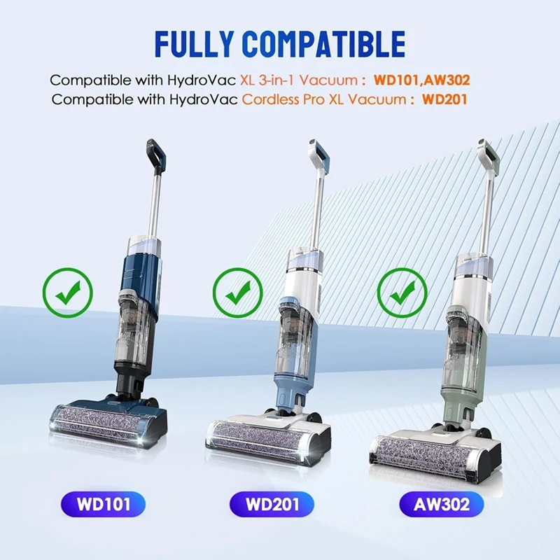 Сменная роликовая щетка и поролоновые фильтры для Shark AW201 AW302 WD201 WD100 WD200 WD101