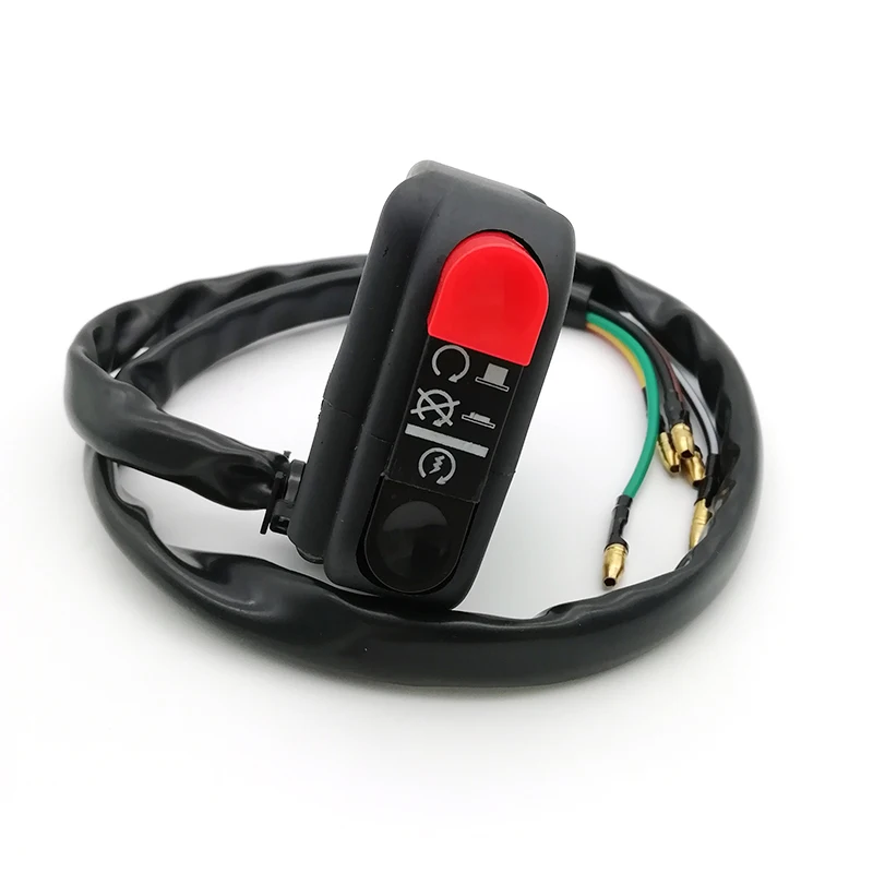 Управляемая лампа на руль мотоцикла 22 мм 7/8 дюйма