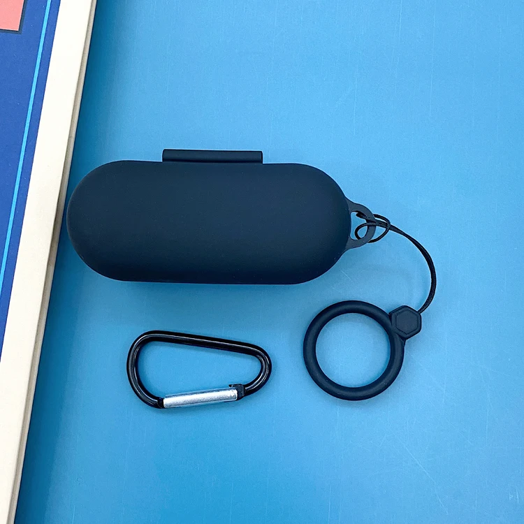 Силиконовый чехол для Huawei Freebuds Lite Honor Flypods 3 с кольцом противоударный защитный