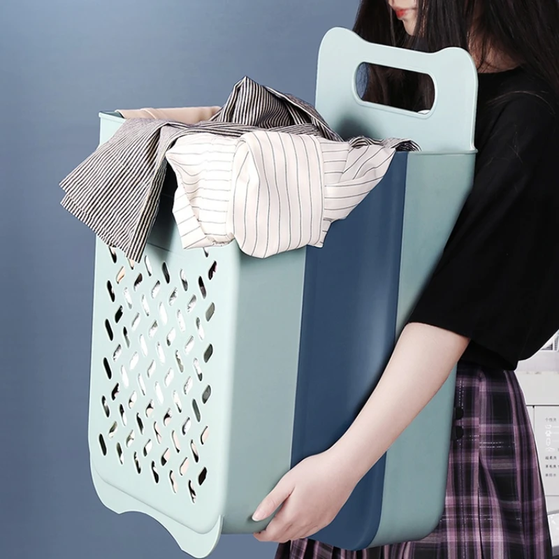 

Laundry Organizer Clothes Basket Household Foldable Dirty Clothes Storage Basket Wall Hanging Laundry Basket Waterproof Clothes