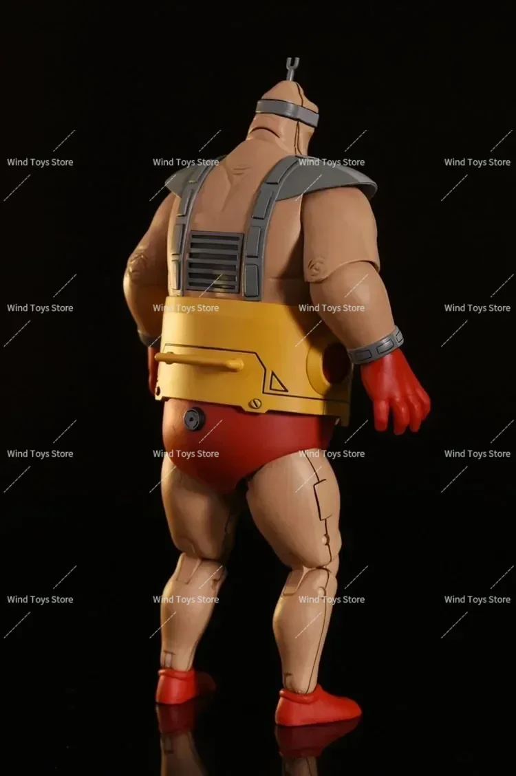 Фото Оригинальная 7-дюймовая экшн-фигурка Wrath of Krang 54157, черепашки-ниндзя, робот, анимированная версия, игрушки Tmnt, подарки №4