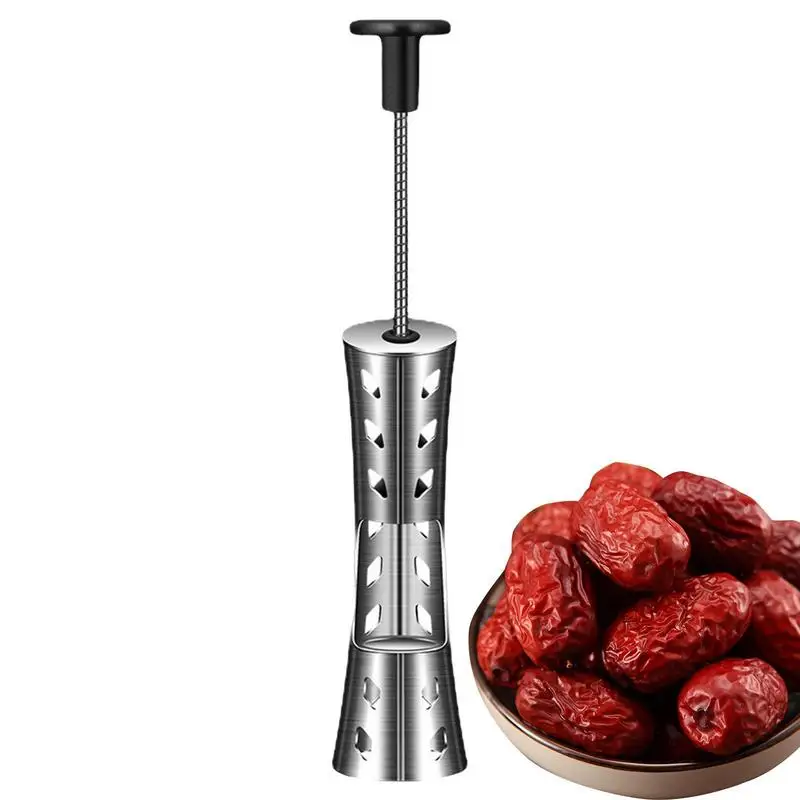 

Corer Tool Kitchen Corer Tool Stainless Steel Red Date Cherry Date Grape Hawthorn Core Remover Easy Core Removal Corer Tool