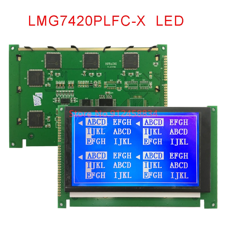 Фото ЖК-дисплей LMG7420PLFC-X, замена для LMG7420 PLFC X Rev.A Rev.C Rev.D №4