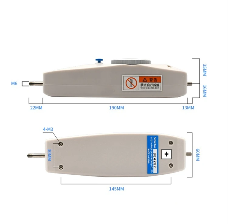 

Factory Wholesale K-10 ~ 500n Push Pull Tester Experimental Force Measuring Instrument