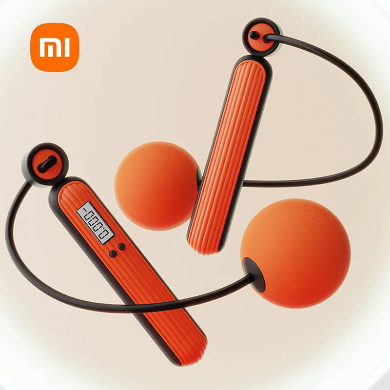 

Xiaomi Electronic Automatic Counting Cordless Rope Skipping for Girl Students Fitness Fat Burning Sports Corded Rope Skippings