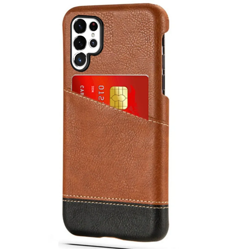 Роскошный чехол-кошелек из искусственной кожи с держателем для кредитных карт