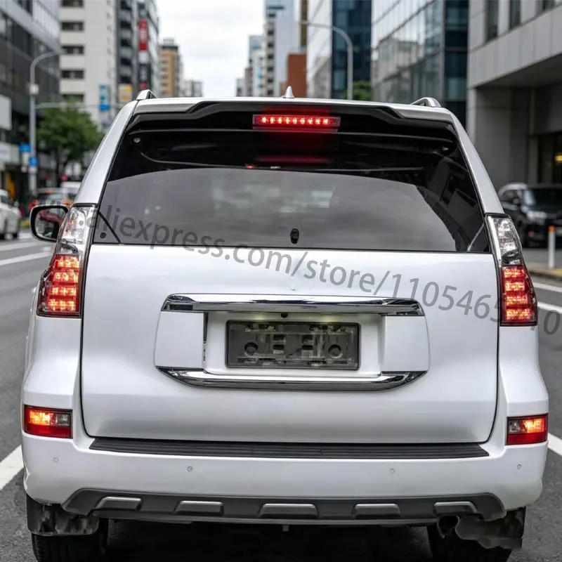 Фото Для Lexus GX400, GS460 2010-2021 годов: обновленный спойлер, задний диффузор, комплект обвеса №4