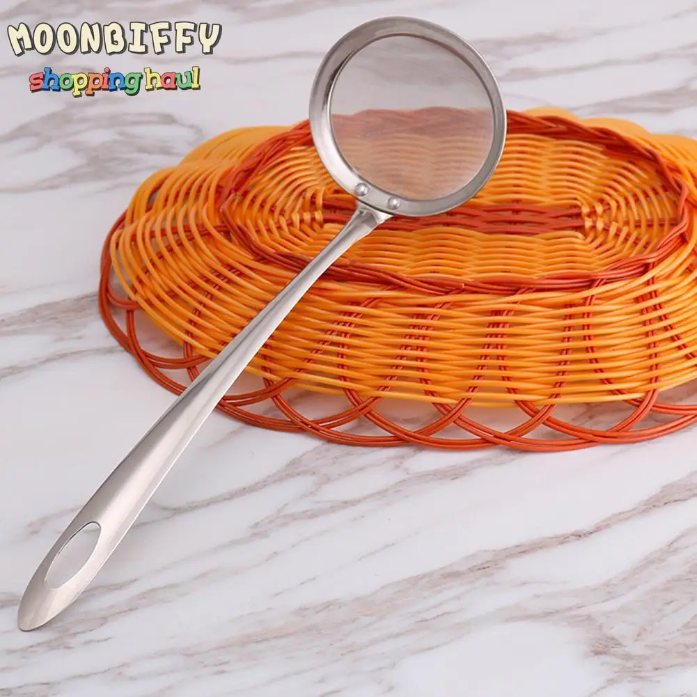 

1pc High Quality Stainless Steel Fine Mesh Colander Sifter Sieve Kitchen Vegetable Strainer Oil Sieve Cooking Tools Hot Sale