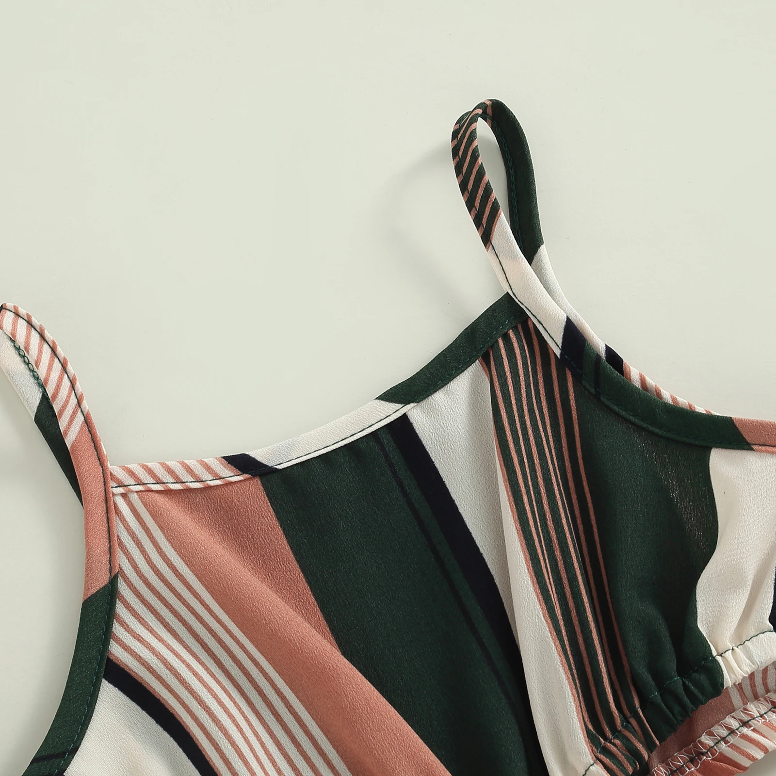 Повседневное летнее платье для маленьких девочек наряд контрастных цветов в