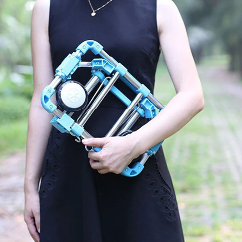 Cart Light Aluminum Collapsible Portable Fold Up Dolly Hand 