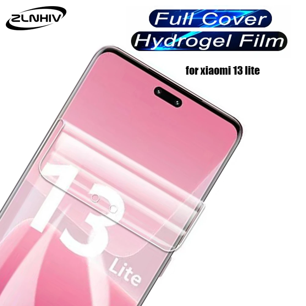 

ZLNHIV phone screen protector for xiaomi 13 12 lite NE 12x 12s 12T 11 Ultra 11i 11x 11T 10 pro 10T 10s Hydrogel film Not Glass