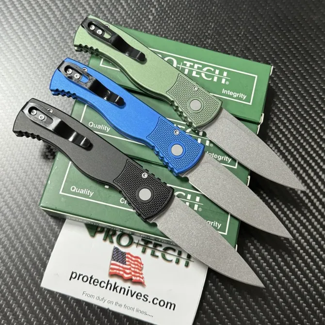 Тактический нож ProTech TR2 A Mark MagnaCut с логотипом