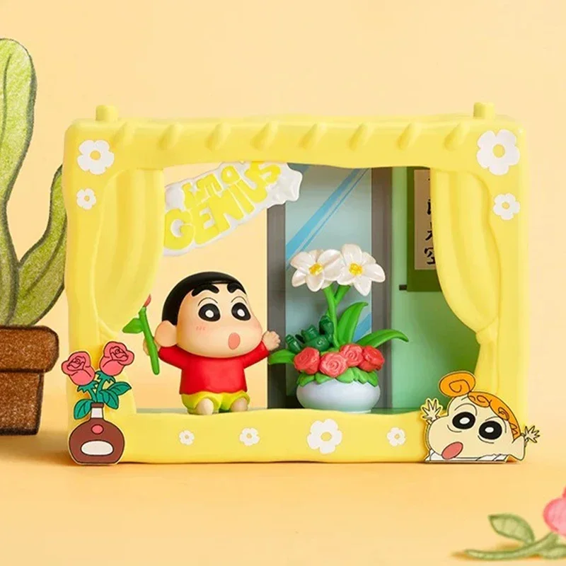 POPMART Crayon ShinChan: Серия «Театр внутреннего ребенка» — Загадочная коробка, оригинальная слепая коробка, игрушки-сюрпризы, фигурки аниме, настольные украшения (art.: 3920dac5a8c8d) - 3920dac5a8c8d