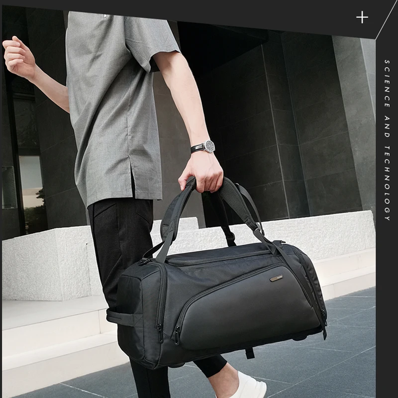 

Bange Multifunction Large Capacity Men Travel Bag Waterproof Duffle Bag for Travel Backpack Hand Luggage Bags with Shoe Pouch