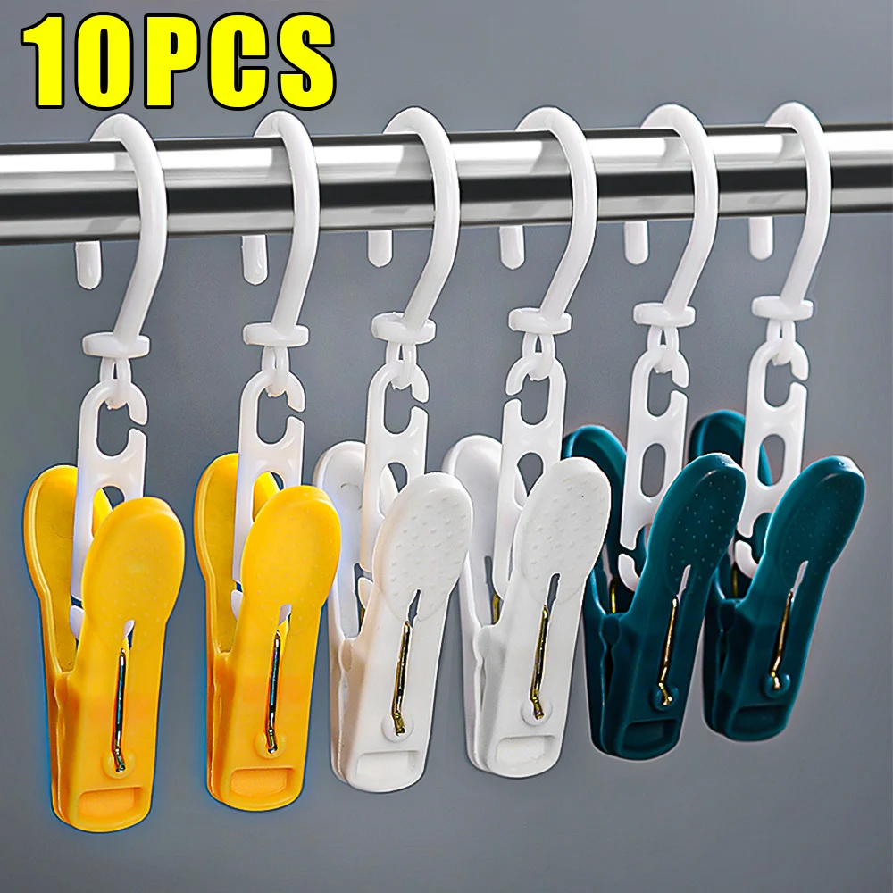 

10/1 шт. вращающиеся прищепки для одежды, ветрозащитные противоскользящие зажимы для сушки, головные уборы, искусственная кожа, портативные подвесные крючки