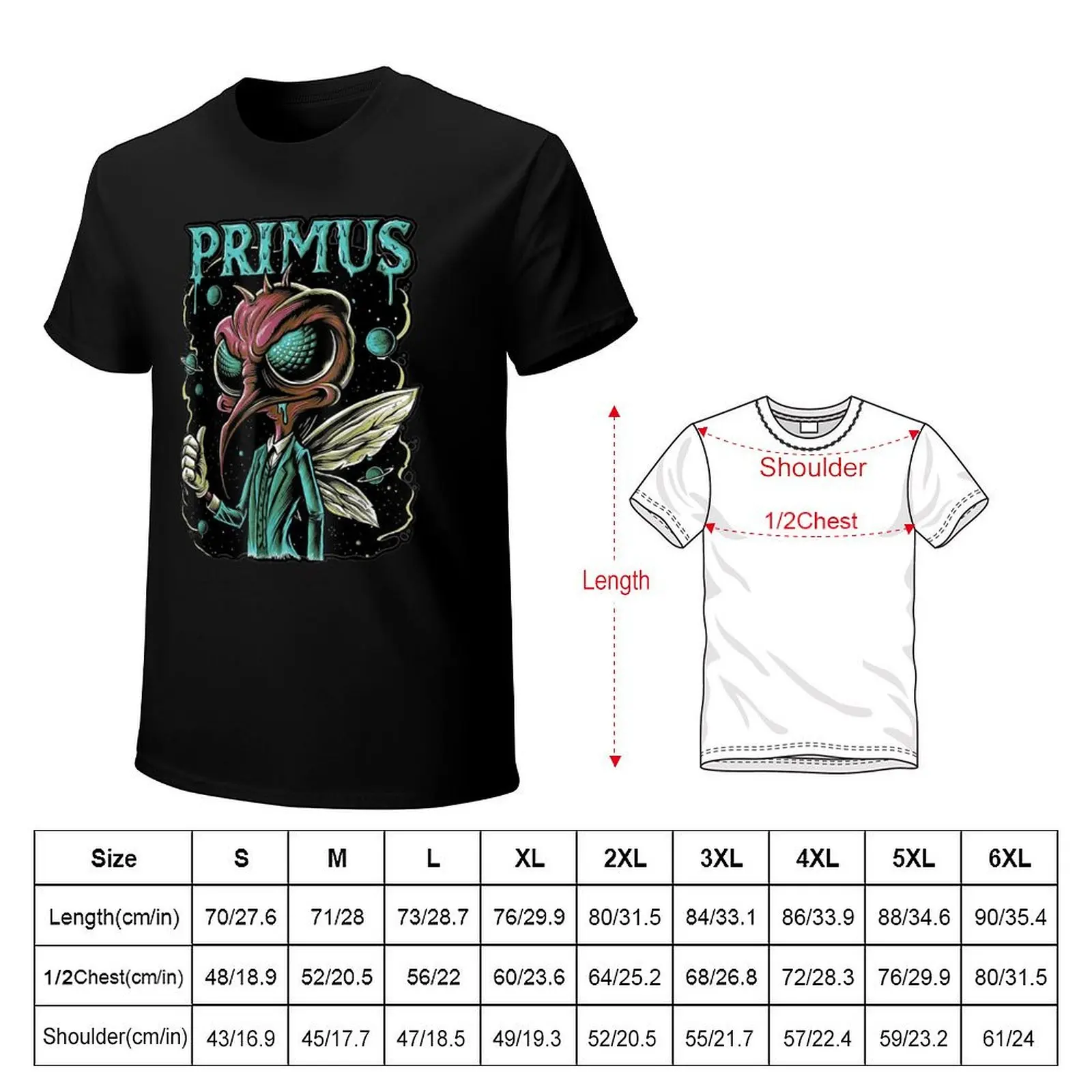 Фото Мужская футболка Primus-10s, модная повседневная футболка с коротким рукавом №2